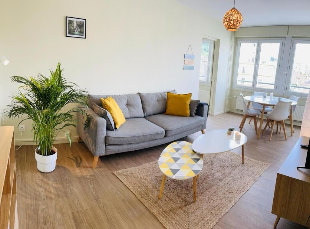 Espace 500 - Cosy, Wifi & Vue Sur La Ville Σαιντ-Ετιέν Εξωτερικό φωτογραφία
