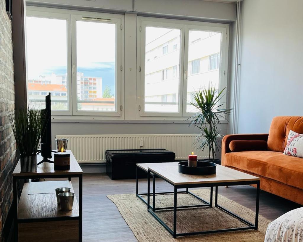 Espace 500 - Cosy, Wifi & Vue Sur La Ville Σαιντ-Ετιέν Εξωτερικό φωτογραφία